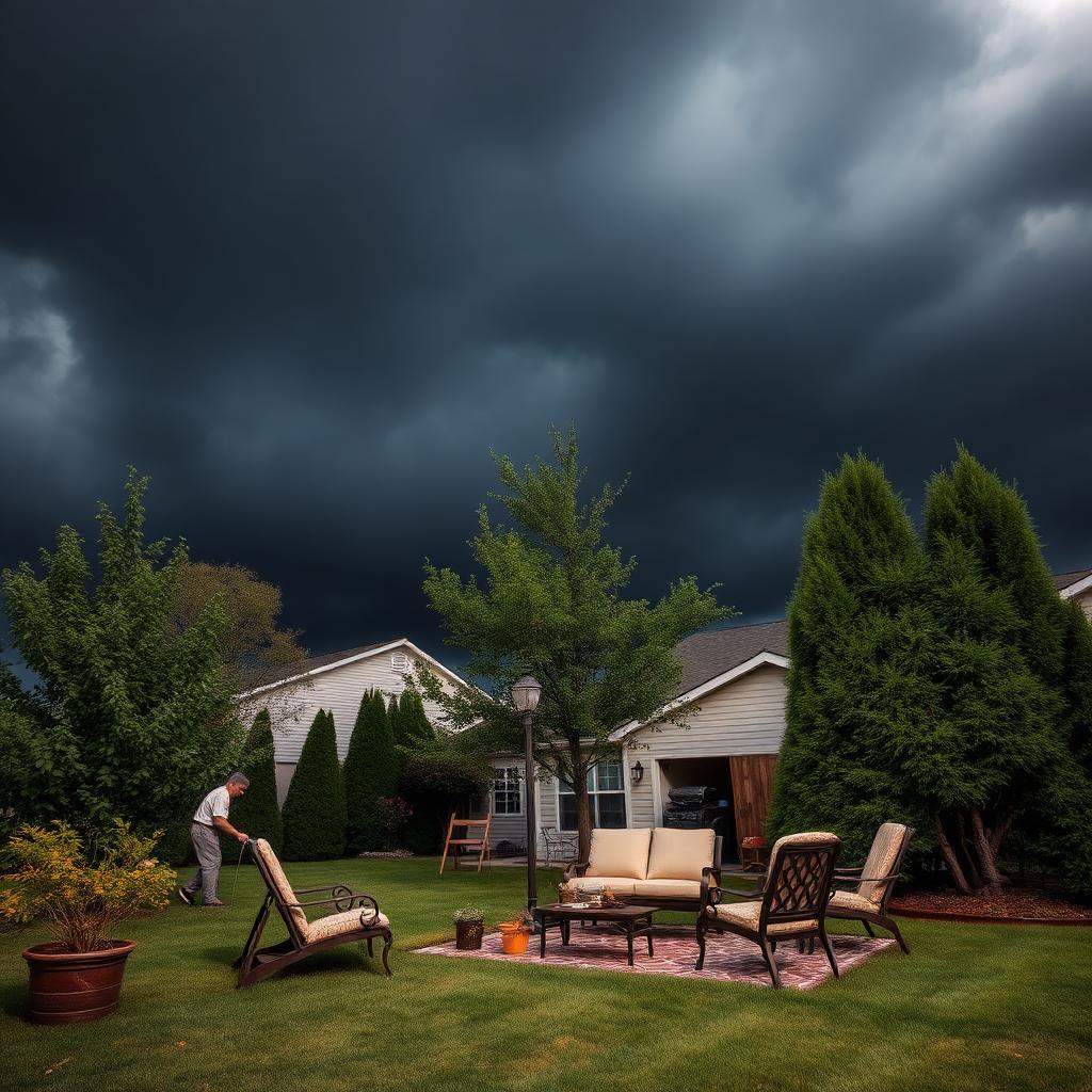 How to Prep Your Yard Before a Storm